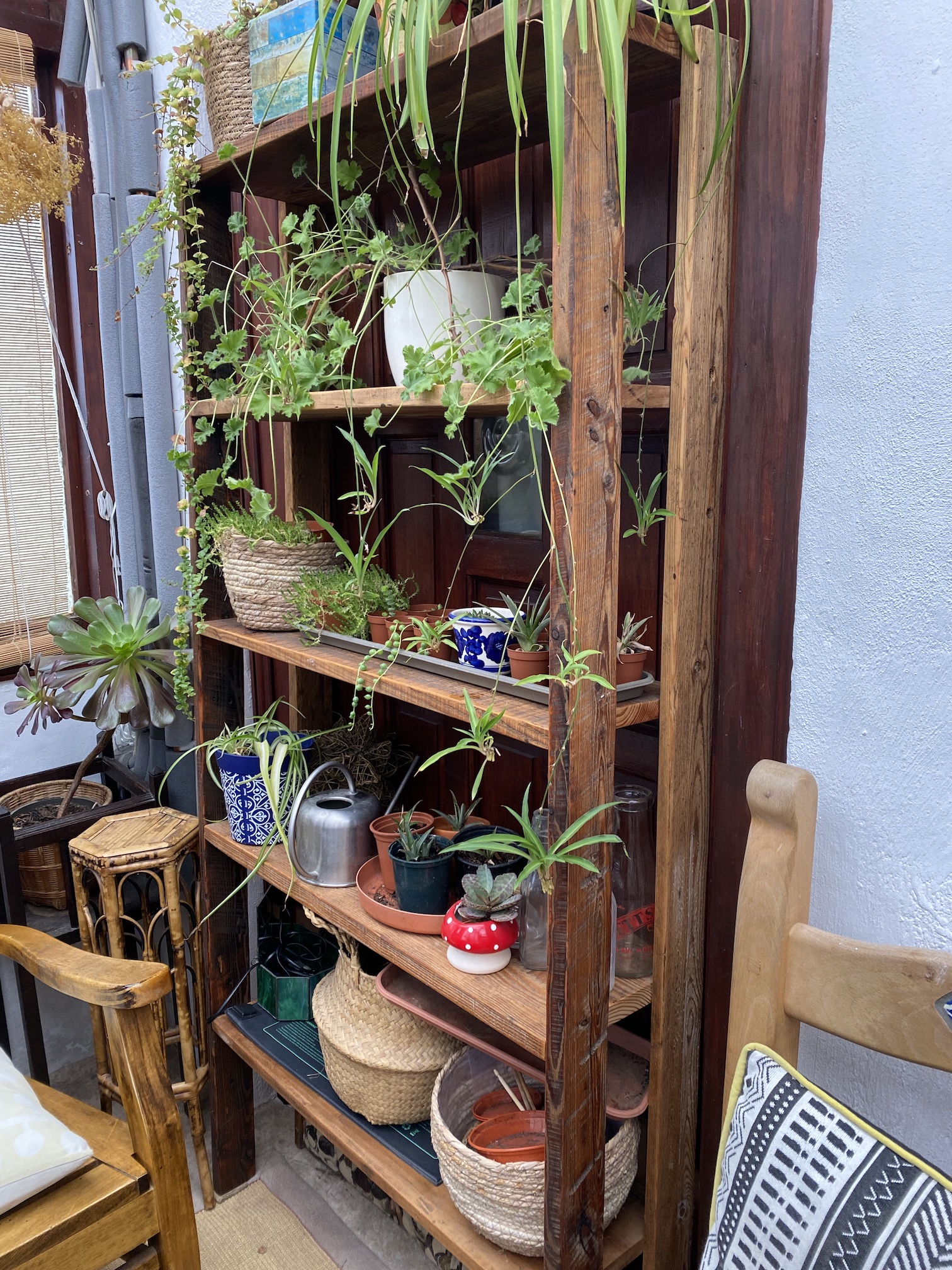 Reclaimed Timber Shelving