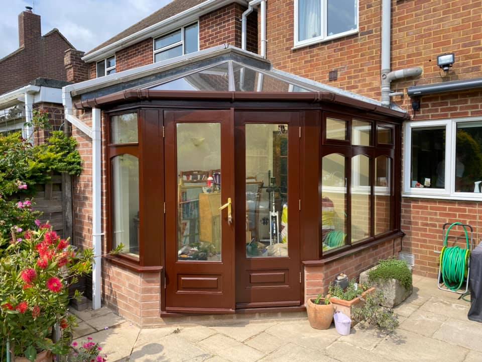 Conservatory Brickwork and Woodwork Renovation