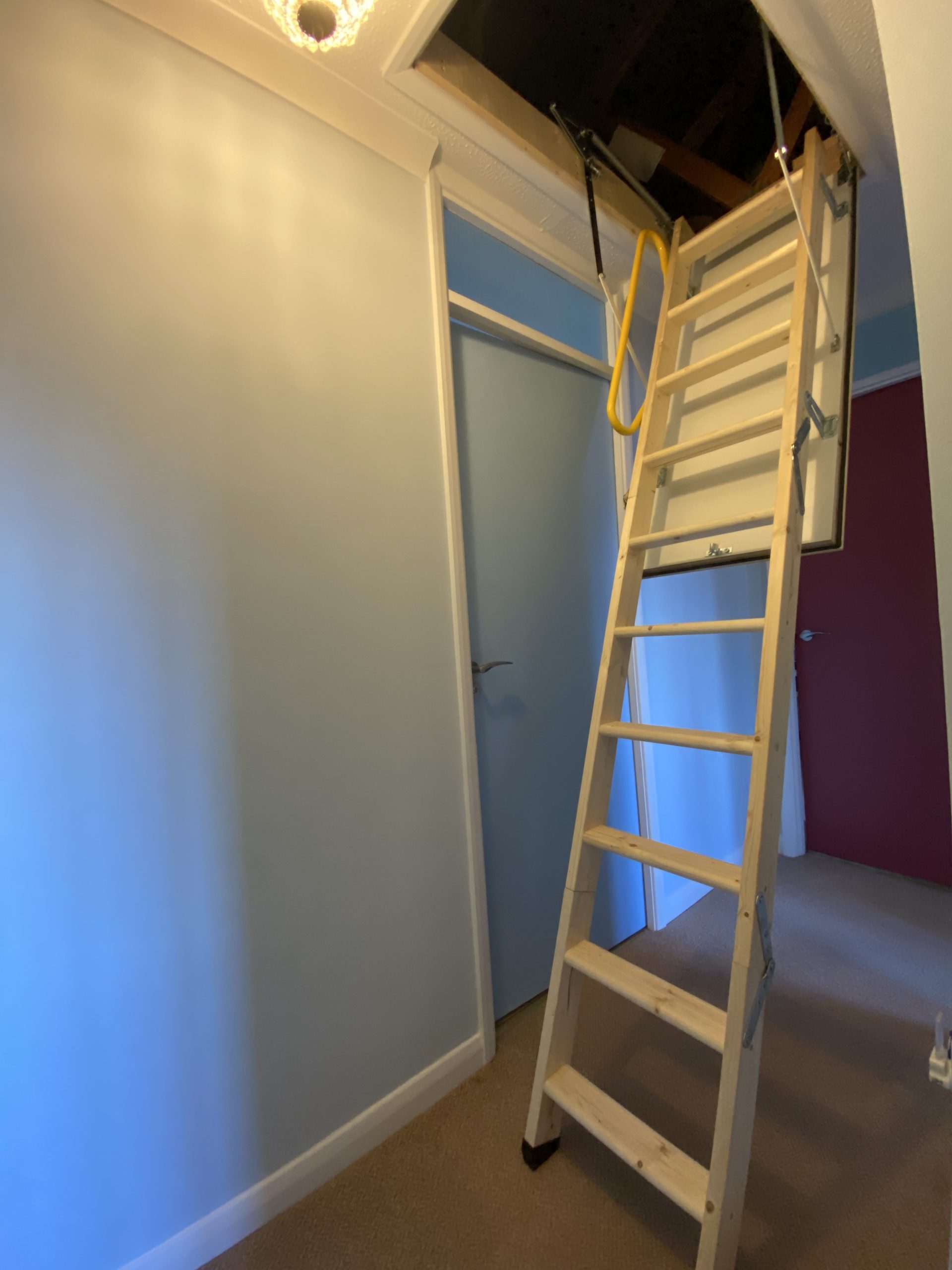 Loft Ladder Landing Install